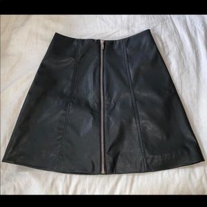 Leather Skirt